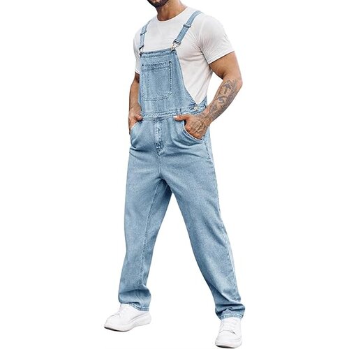 RUNCATI L mo&scaron;ki jeans kombinezon z naramnicami Cene