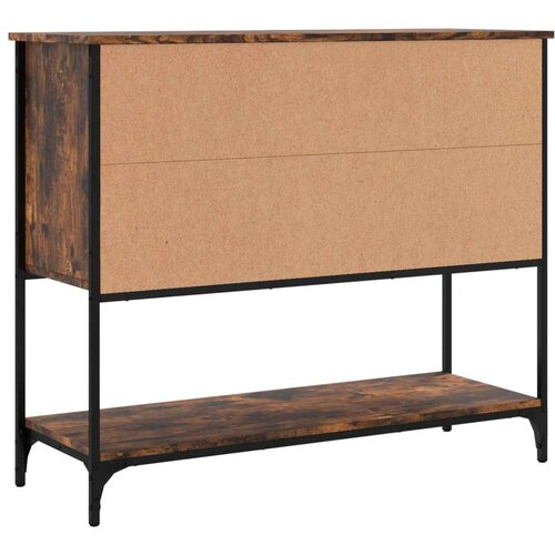 vidaXL Komoda boja dimljenog hrasta 100x36x85 cm konstruirano drvo Cene