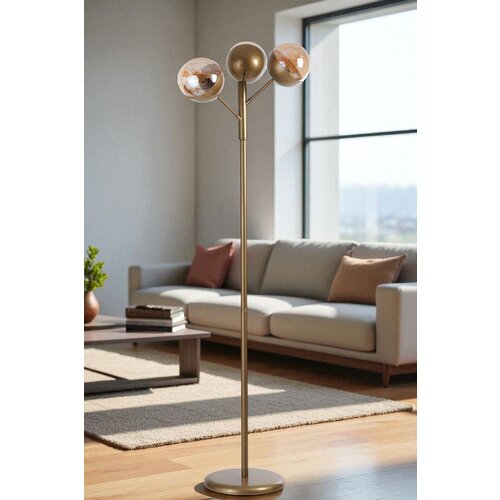 Opviq podna lampa 8948-4, zlatne boje Cene