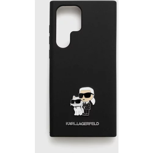 Karl Lagerfeld Etui za telefon Galaxy S23 Ultra črna barva
