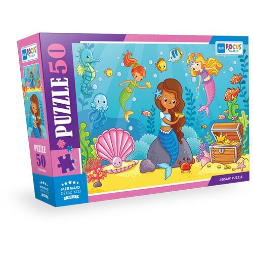  Puzzle 50 pcs mermaid bf311 ( 108/23111 ) Cene
