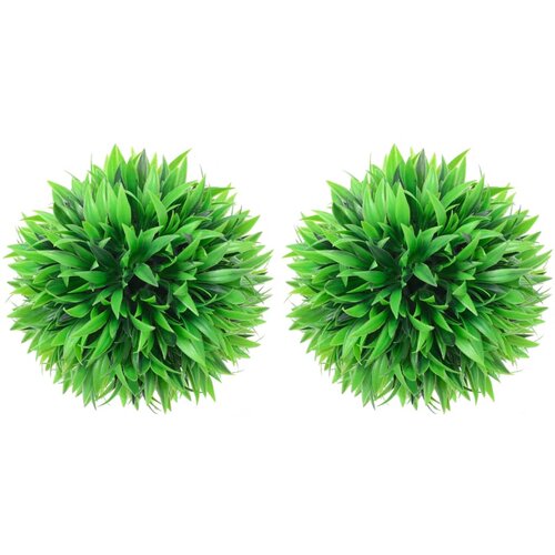 VidaXL Umetni pu&amp;scaron;pani okrogli 2 kosa 30 cm Slike
