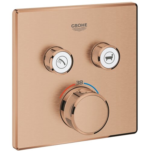 Grohe Grohtherm Smartcontrol termostat za skrivenu ugradnju sa dva izlaza 29124DC0 Slike