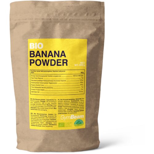 GymBeam bio banana u prahu 200 g Cene
