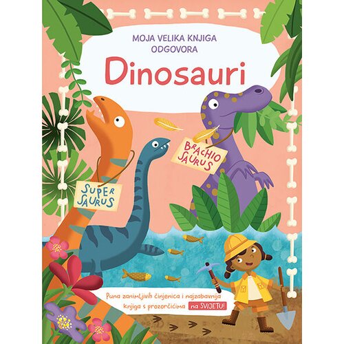 Lusio Slikovnica Velika knjiga odgovora - Dinosauri Slike