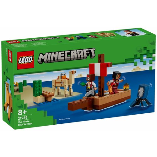 Lego Minecraft 21259 Putovanje na gusarskom brodu Cene