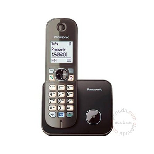 Panasonic KX-TG6811FXM bežični telefon Cene