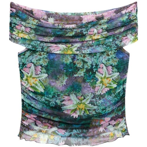 Desigual Majica zelena / miks boja Cene