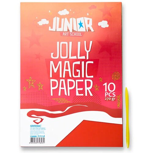 Junior jolly Magic Paper, papir magični, A4, 270g, 10K, odaberite nijansu Hologram Slike