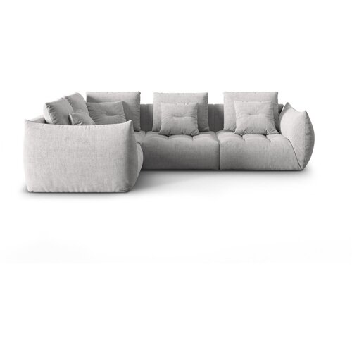 Micadoni Svijetlo siva kutna garnitura (s lijevim kutom) Bloom &amp;ndash; Home Slike