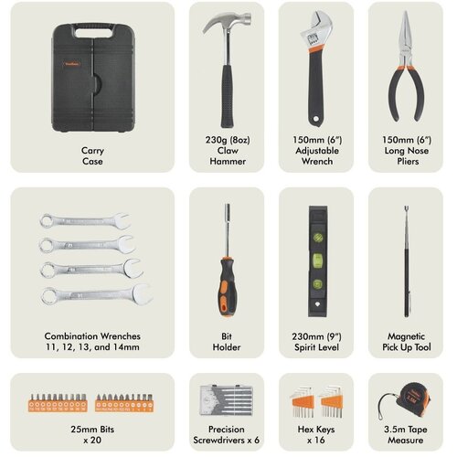 Vonhaus set alata s 53 dijela Slike