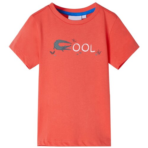 vidaXL Dječja majica kratkih rukava svjetlocrvena 140 Cijene