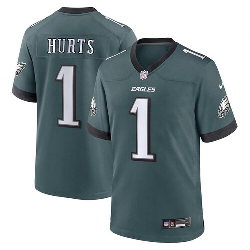 Nike Jalen Hurts 1 Philadelphia Eagles Home Game dres Cene