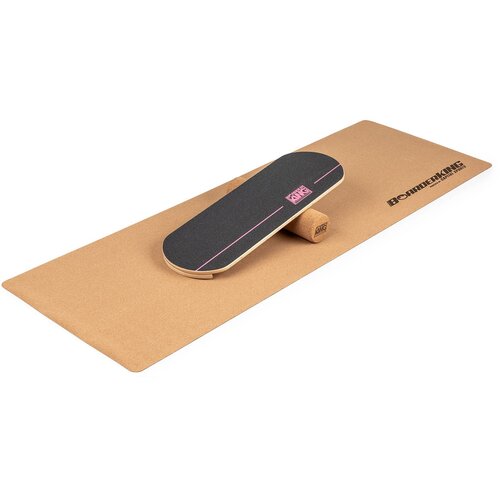Boarderking Indoorboard Classic balans daska, Ružičasta Slike