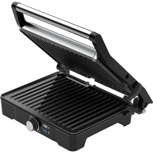 Aeno Electric Grill EG2: 2000W, Temperature regulation, Max opening angle -180&amp;deg;, Plate size 290*234mm Slike