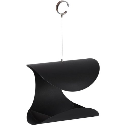 Esschert Design Črna viseča podajalka Sleek Cene