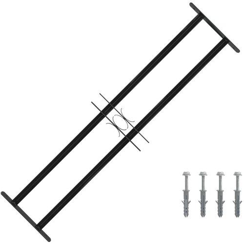  Re&scaron;etka za prozor Crna 115 x 30 cm Čelik s prahom premazan Cijene