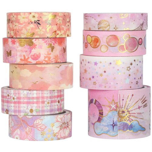 INF DIY Dekorativni Washi Trak Set za Dnevnike in Ustvarjanje, (21750020) Cene