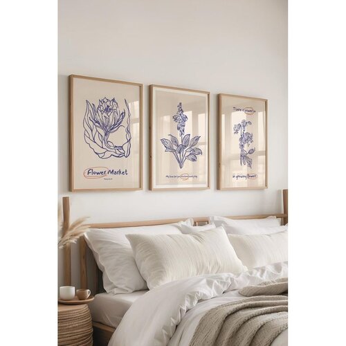 WALLXPERT Č-300474 - 3040 multicolor dekorativni set slika (3 komada) Cene