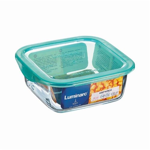 Luminarc KEEP'N BOX LAGON, STEKLENA DOZA KVADRATNA, 1220 ML, 1 KOS, (22153339) Cene