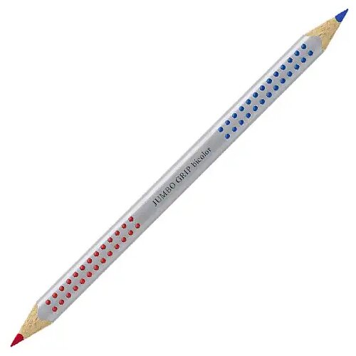 Faber-Castell Faber-Castell: Grip Junior Debeli svinčnik s tankim jedrom rdečo/modre barve Cene