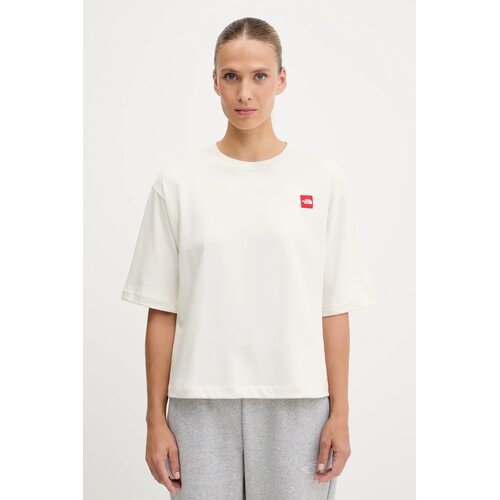 The North Face Pamučna majica Redbox za žene, boja: bež, NF0A8EG6QLI1 Cijene