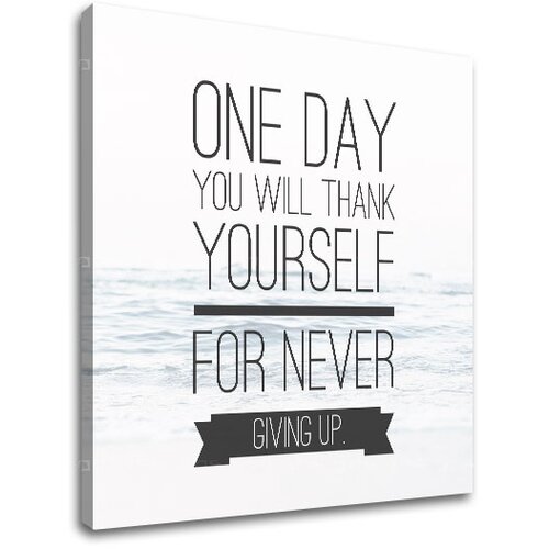  Motivacijska slika na platnu About perseverance_003 (moderne) Cene