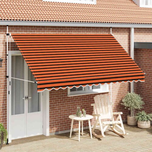 Tenda na ručno uvlačenje 350 cm narančasto-smeđa Cene
