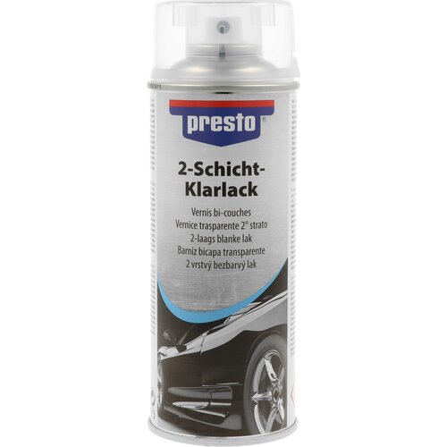 Presto 2-slojni prozirni lak - 400 ml Slike