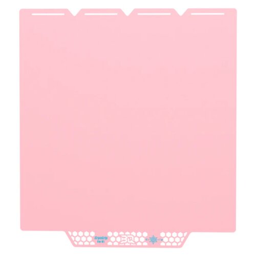 BIQU Build Plate CryoGrip Pro Glacier - 270 x 270 mm - pink Cene