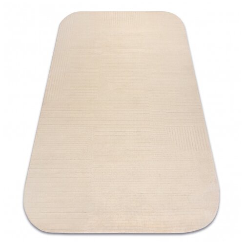 RugsX Volnena preproga TEXTURA 488.716.LA100 OSTA - Linije, geometrijski strukturna krem 280x390 cm, (5000218766) Cene