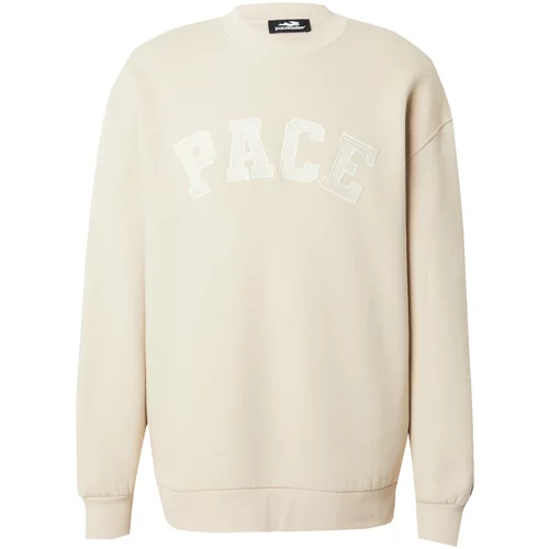Pacemaker Sweater majica 'Karim' bež / bijela