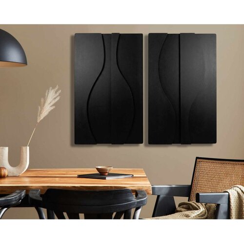 WALLXPERT Crni Dekorativni Zidni Pribor 3D4068-018 Cene