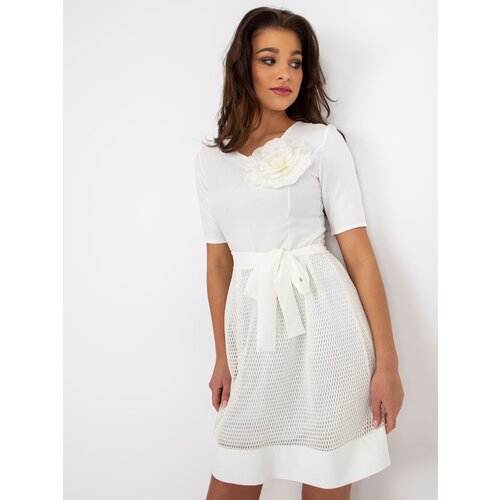 LAKERTA Dress-LK-SK-506551.76P-ecru Cene