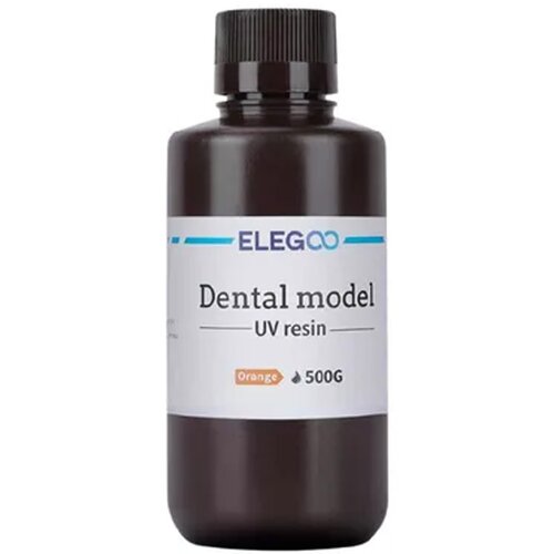 Dental Model UV Resin 0.5kg - Orange Cene