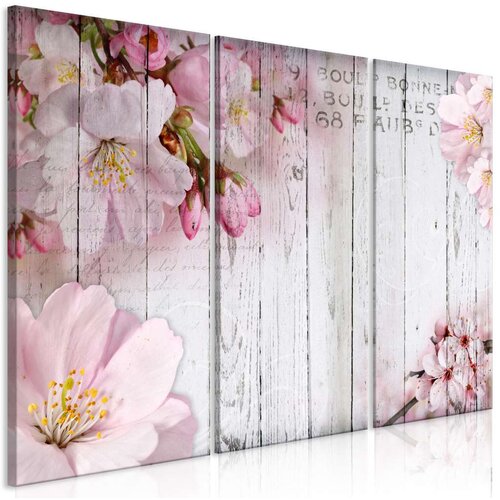  Slika - Flowers on Boards (3 Parts) 90x60 Slike