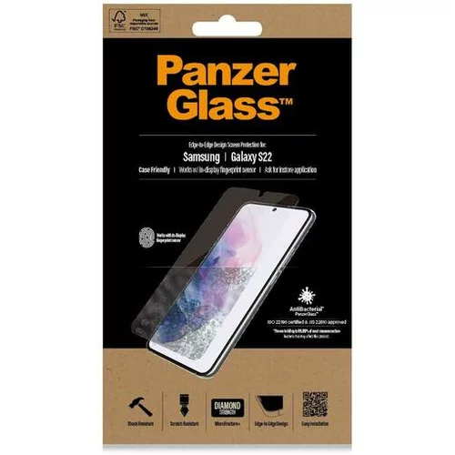 Panzerglass zaščitno steklo za Galaxy S22 CF AB, 7293