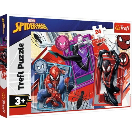 Puzzle 24 Maxi - Spider Senses / Disney Marvel Spiderman Trefl 14366 Cijene
