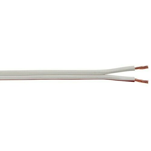 Kabel za zvučnike po dužnom metru (Broj parica: 2, 1,5 mm², Bijele boje) Cijene