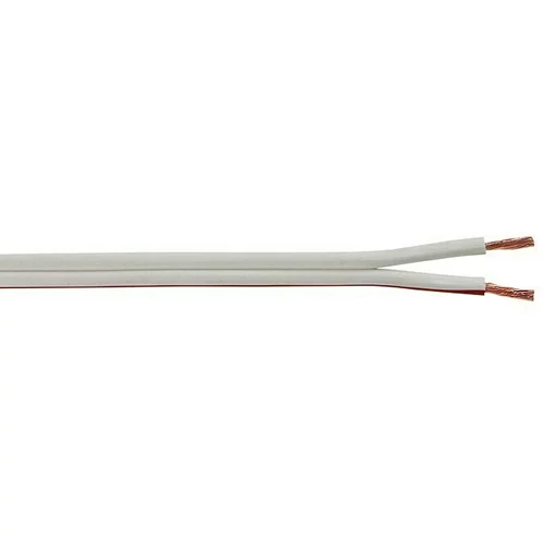Kabel za zvučnike po dužnom metru (Broj parica: 2, 1,5 mm², Bijele boje)