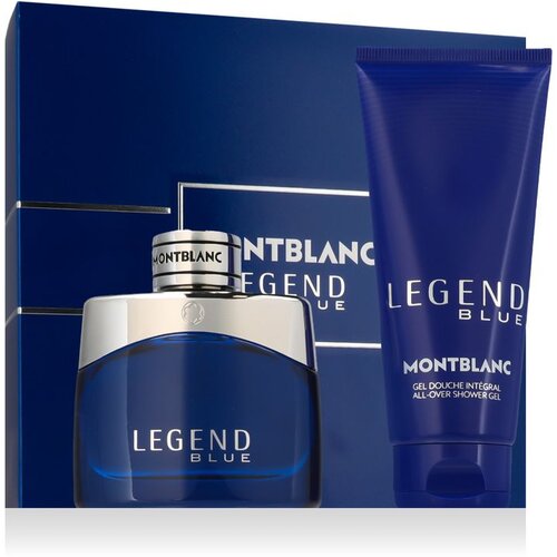 Mont Blanc Legend Blue EDP 50 ml + SG for Body &amp;amp; Hair 100 ml (man) Slike