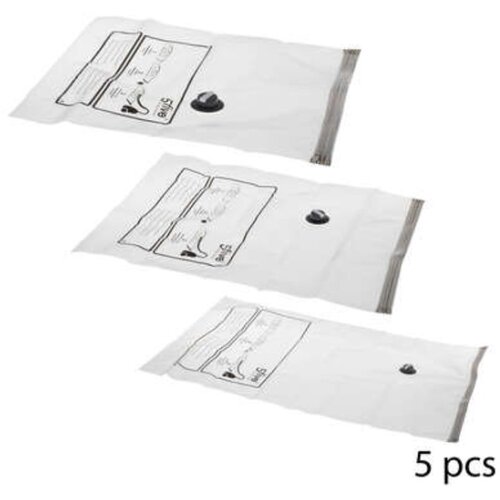 Five SET VAKUUM VREĆA 5/1, 2XS 50x60 CM, 2XM 60x80 CM,1X L 70x120 CM, POLIETILEN Cijene