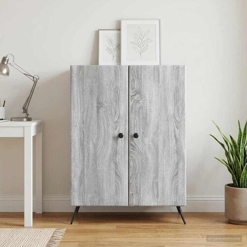  Kreveta Siva sonoma 66 x 34,5 x 90 cm Konstruirano drvo Cijene