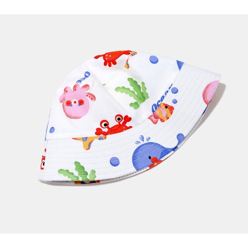 Sinsay Pamučni bucket hat s motivom morskih životinja Slike