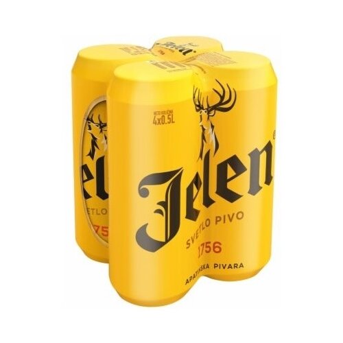 Jelen pivo, limenka, 4x0.5l Cene