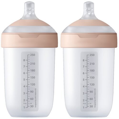 Lovi Mammafeel Bottle 250ml bočica za bebe 3 m+ 2x250 ml Slike
