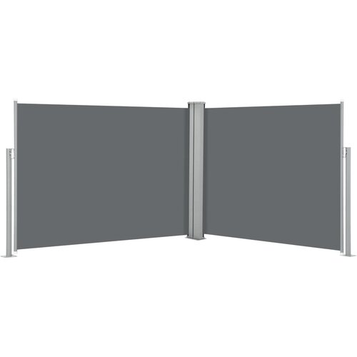 vidaXL Zložljiva stranska tenda antracitna 140x1000 cm Cene