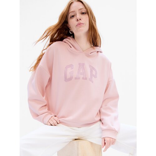 GAP Sweatshirt vintage soft with hood and logo - Women Cene