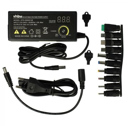VHBW Polnilec za prenosnike, univerzalni, 60W / 5V-24V Cene