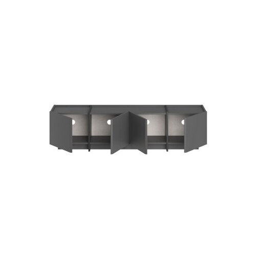 Hanah home TV komoda, 180x46x35cm, antracit Slike
